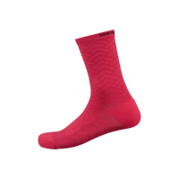 SHIMANO TALL Kerékpáros zokni PIROS M-L (41-44)