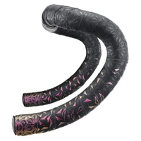 Supacaz Super Sticky Kush - Star Fade - Fire Refractor + Black Star Plugz