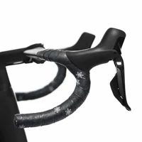 Supacaz  Super Sticky Kush - Galaxy - White Print w/ Ano Black Plugs