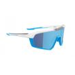 FORCE APEX kerékkpáros szemüveg white-grey, blue mirror lencsékkel