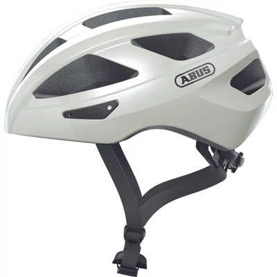 ABUS Macator fejvédő, In-Mold, Pearl White
