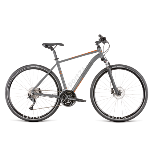 Dema Aveiro 5 Cross Trekking Kerékpár / grey-orange