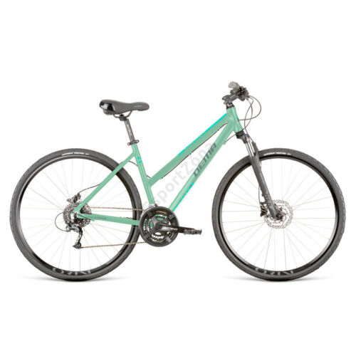 Dema LOARA 7 Cross Trekking Kerékpár / green-celeste