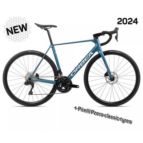 Orbea ORCA M30i 2024 Országúti Kerékpár (Slate Blue - Halo Silver) 51cm (Pirelli P Zero Classic)