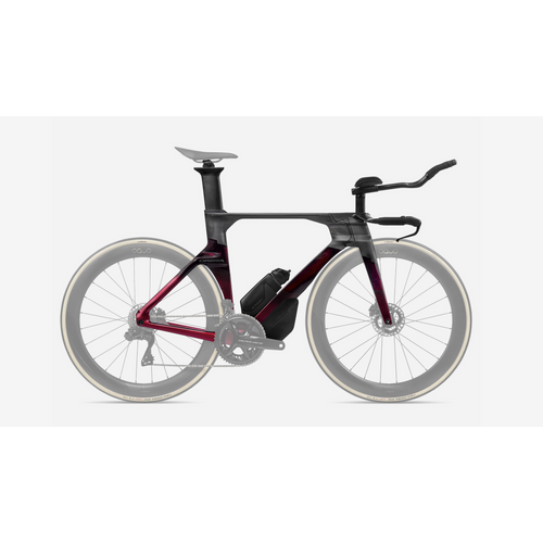Orbea ORDU OMX Triathlon Vázszett (carbon raw/wine red shades) 