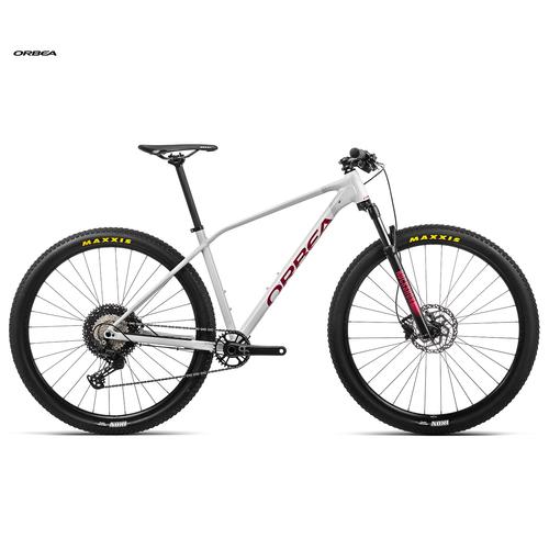 Orbea Alma H30 XC MTB Kerékpár 29 White Gray Metallic Red M-es 