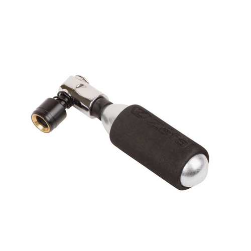 Zéfal Big Shot Co2 mini pumpa AV/DV/SV szelepekhez, menetes patronnal.