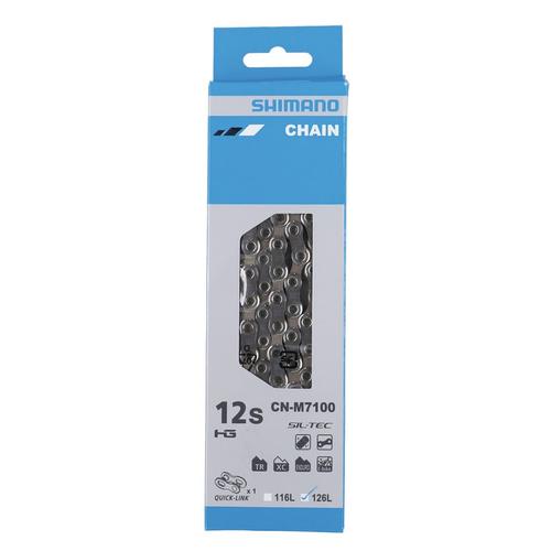 SHIMANO Lánc M 7100 12 sebességes 
